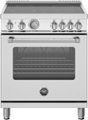 Bertazzoni - 30" Master Series range - Electric oven - 4 ceran heating zones - Stainless Steel