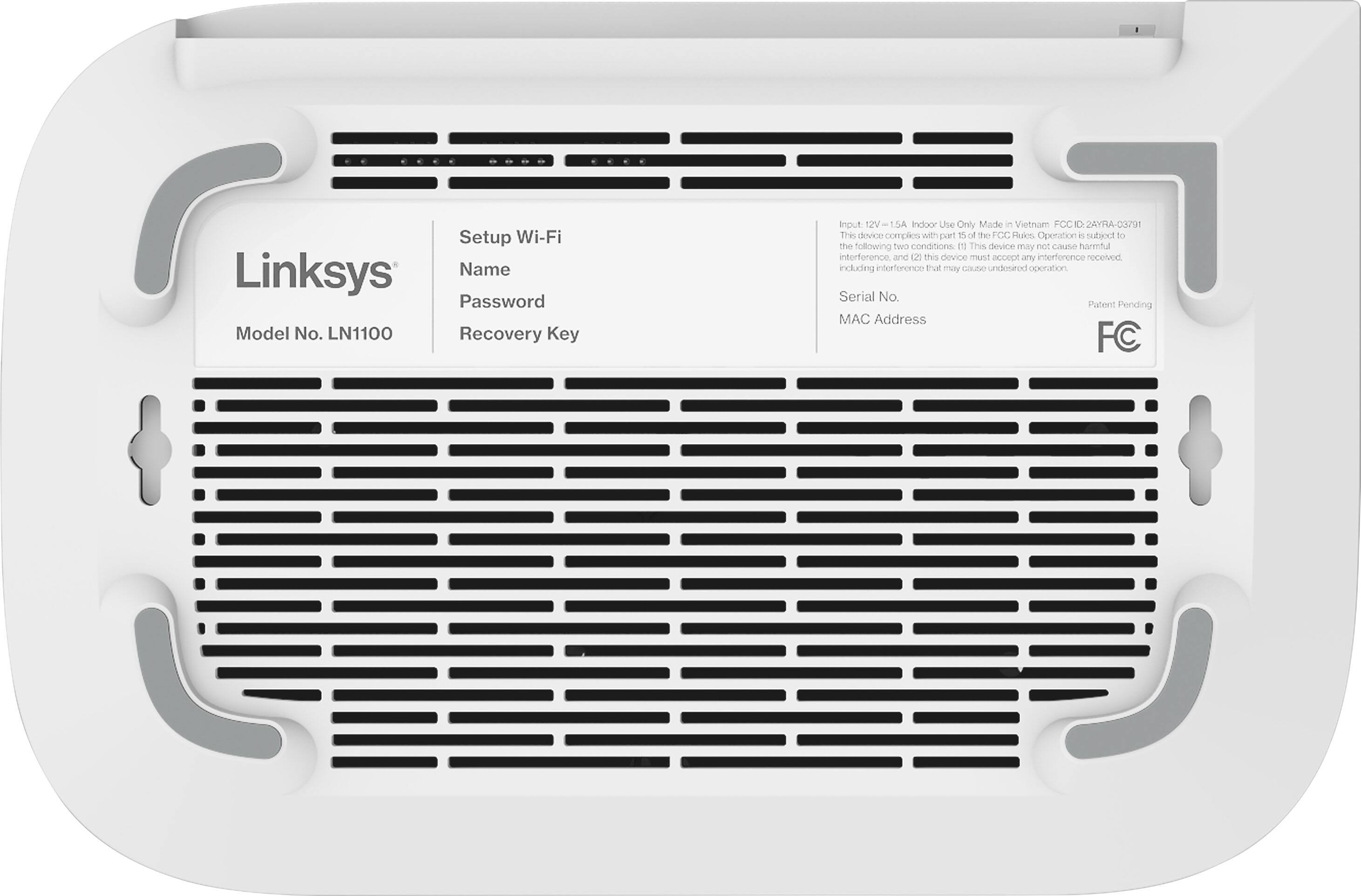 Alt View 15. Linksys - Velop AX3000 Dual Band Micro Mesh System (1-pack) - White.