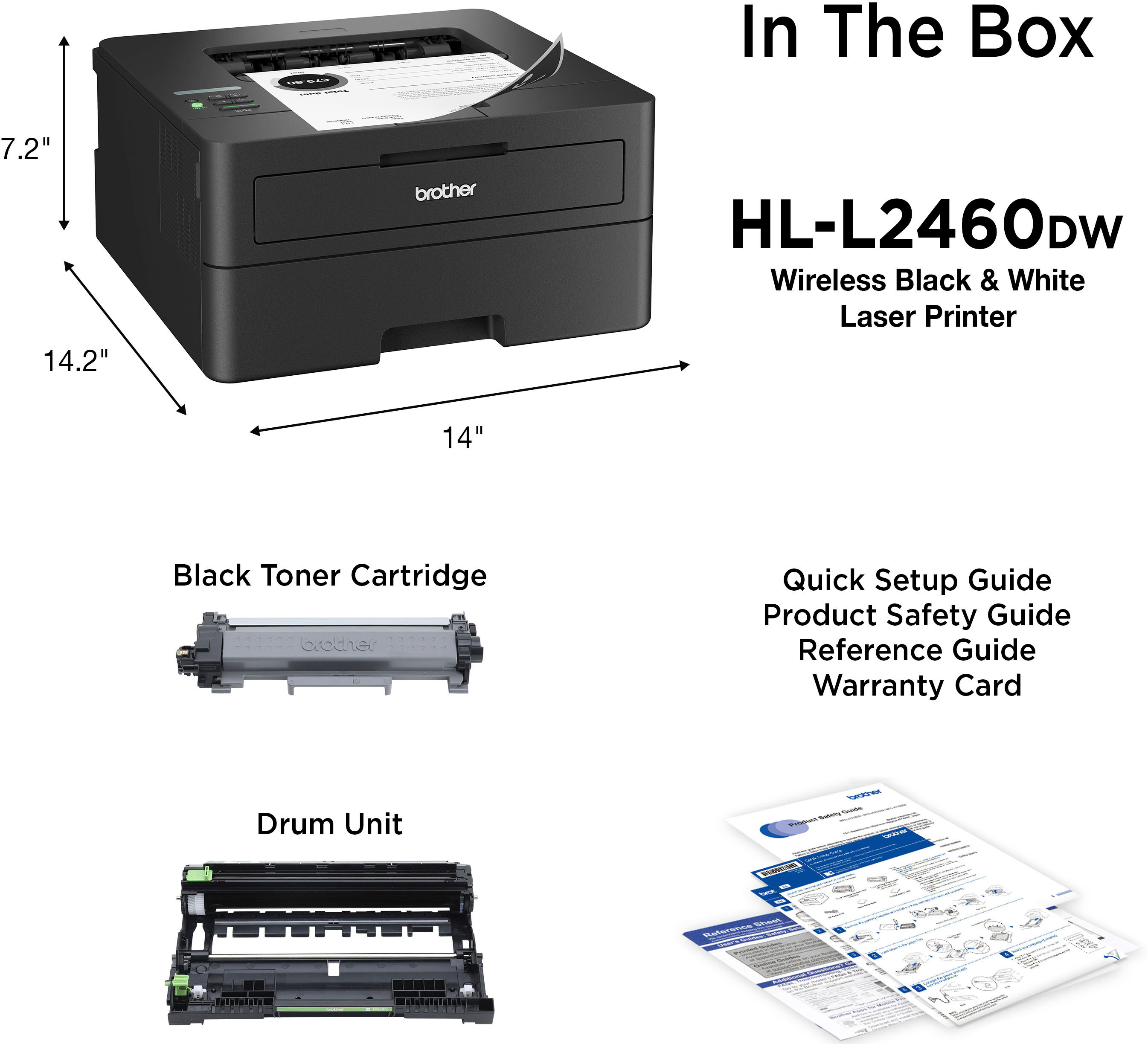 brother HL-L2375DW Laser Printer User Guide