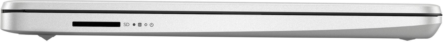 Alt View 10. HP - 14" Laptop - Intel Celeron N4120 2019 - 4GB Memory - 128GB eMMC - Natural Silver.