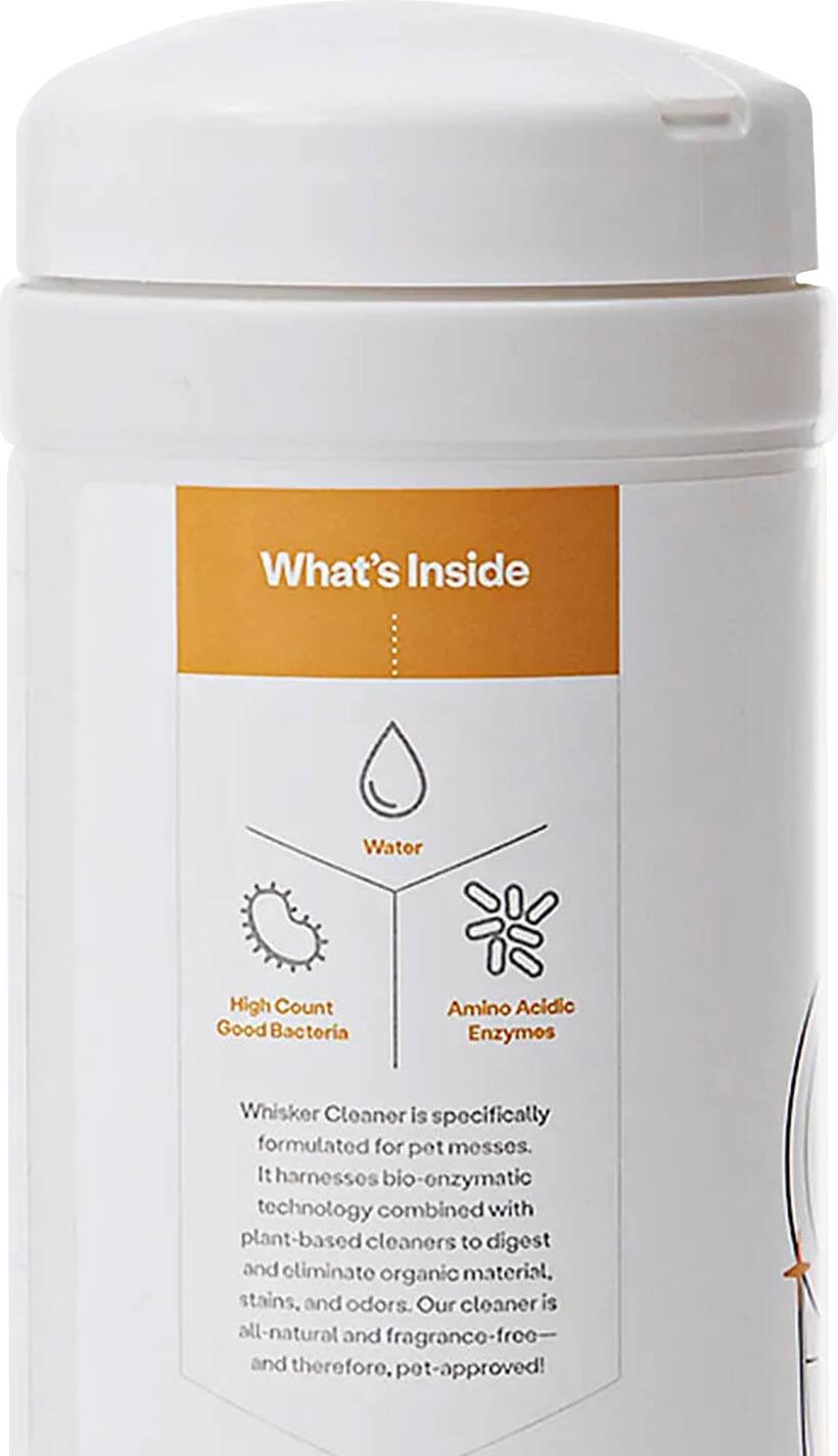 Angle. Whisker - Cleaner Wipes.