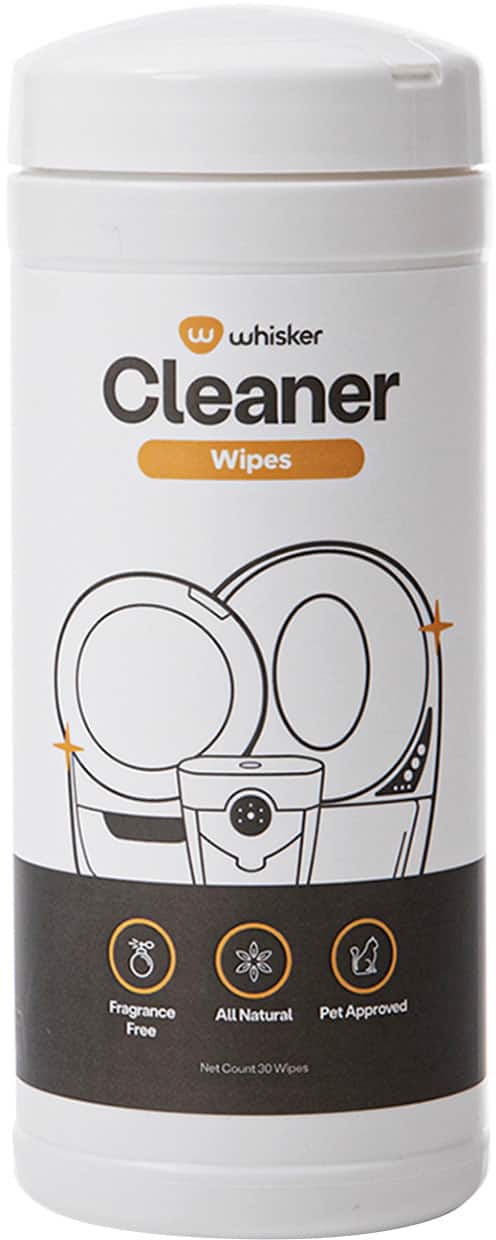 Front. Whisker - Cleaner Wipes.