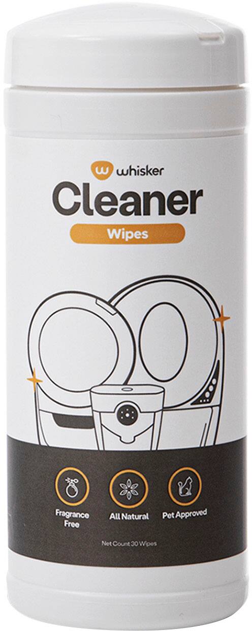 Front. Whisker - Cleaner Wipes.