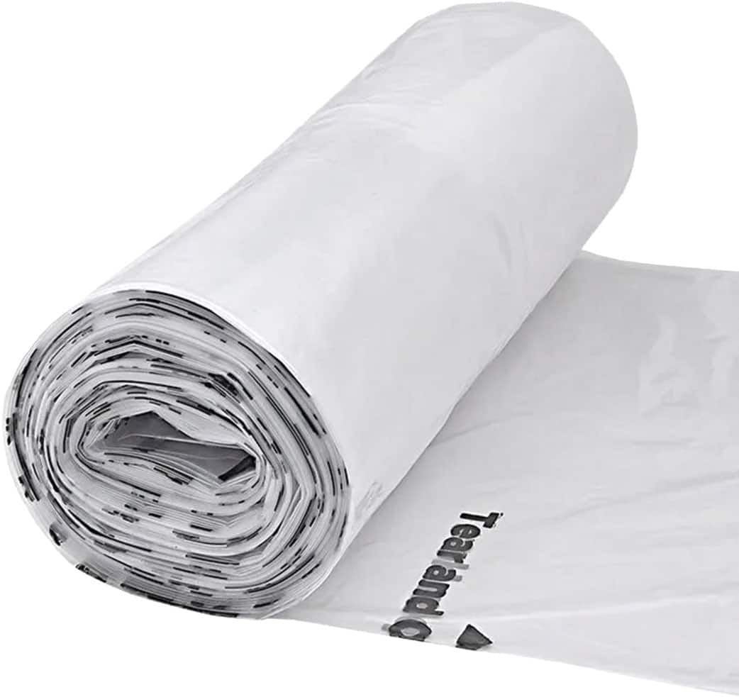 Front. Whisker - Litter-Robot Waste Drawer Liners - 50 Pack.