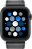 Alt View 11. Insignia™ - Genuine Leather Band for Apple Watch 42mm, 44mm, 45mm, SE, Ultra 49mm and Ultra 2 49mm - Black.