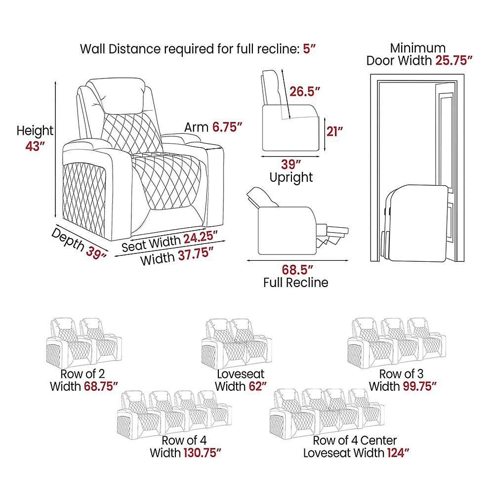 Valencia Theater Seating OSLO2 DCH P