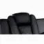 Alt View 11. Valencia Theater Seating - Valencia Oxford Console Row of 3 Console Premium Top Grain Nappa 11000 Leather Home Theater Seating - Black.