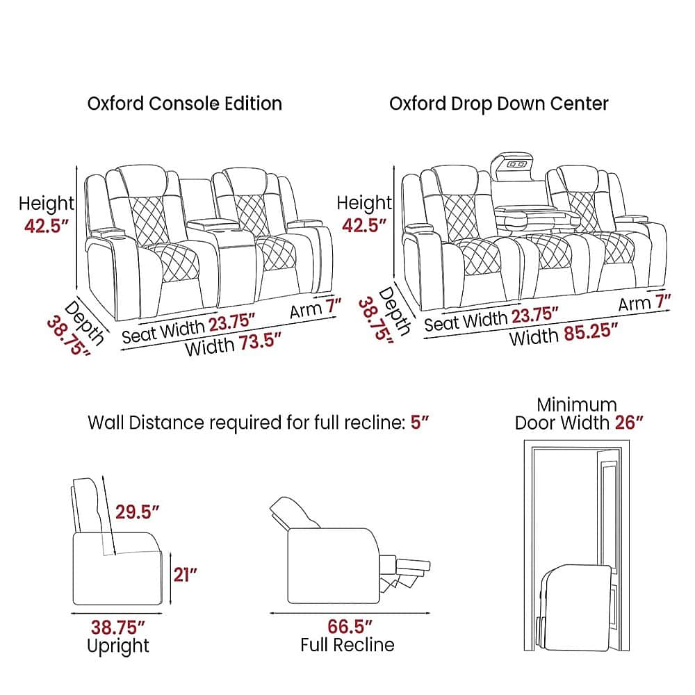 Valencia oxford theater outlet seating