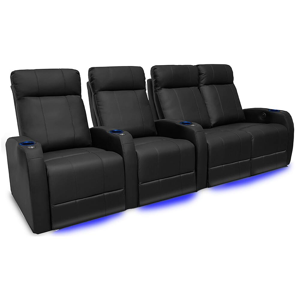 Best Buy: Valencia Theater Seating Valencia Syracuse Row of 4 Loveseat ...