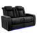 Angle. Valencia Theater Seating - Valencia Tuscany XL Ultimate Row of 2 Loveseat Premium Semi-Aniline Italian Nappa Leather 20000 Home Theater Seating - Onyx.