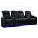 Angle. Valencia Theater Seating - Valencia Tuscany Slim Ultimate Row of 4 Loveseat Center Semi-Aniline Italian Nappa 20000 Leather Home Theater Seating - Onyx.