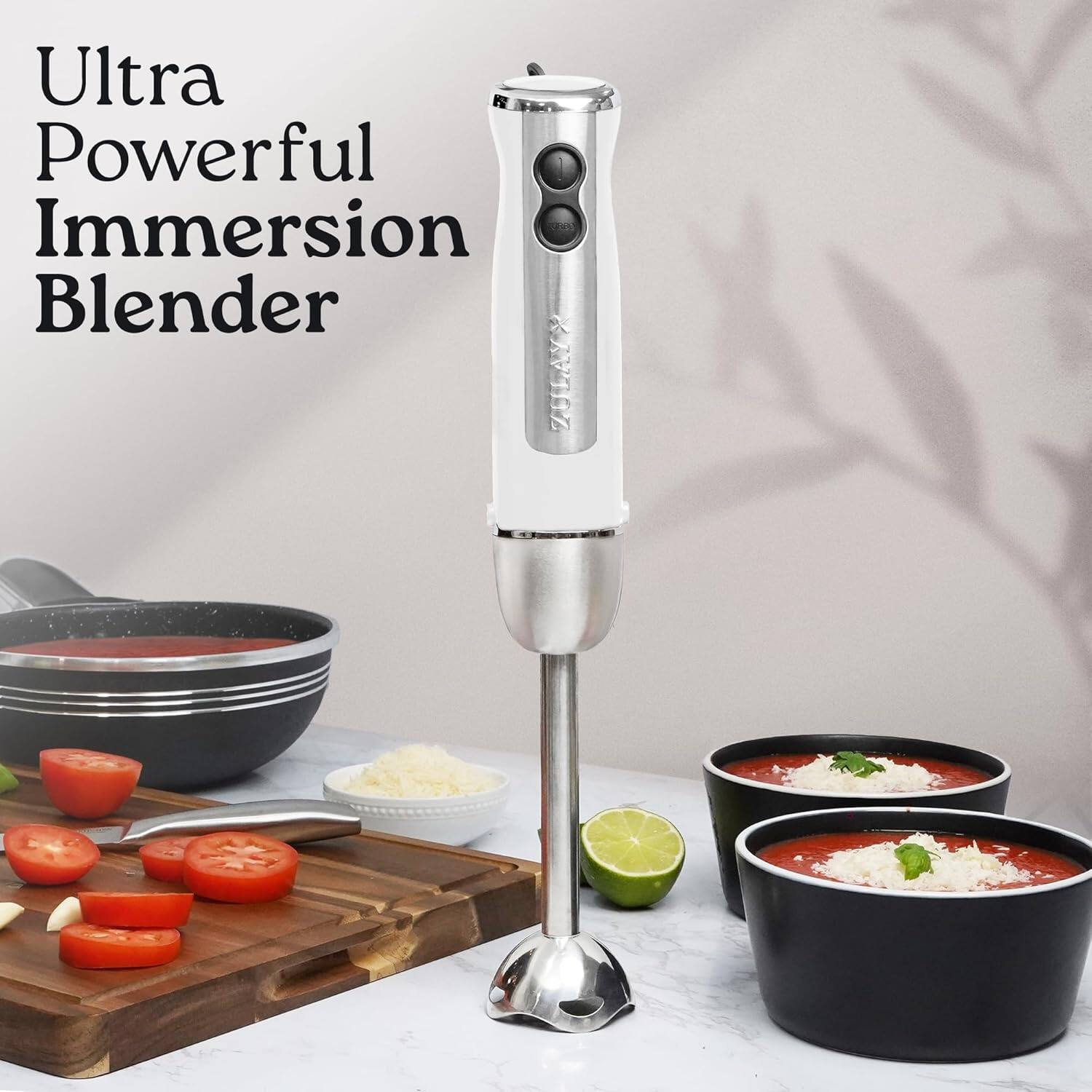 Ultra Powerful Immersion Blender  
ZULAY