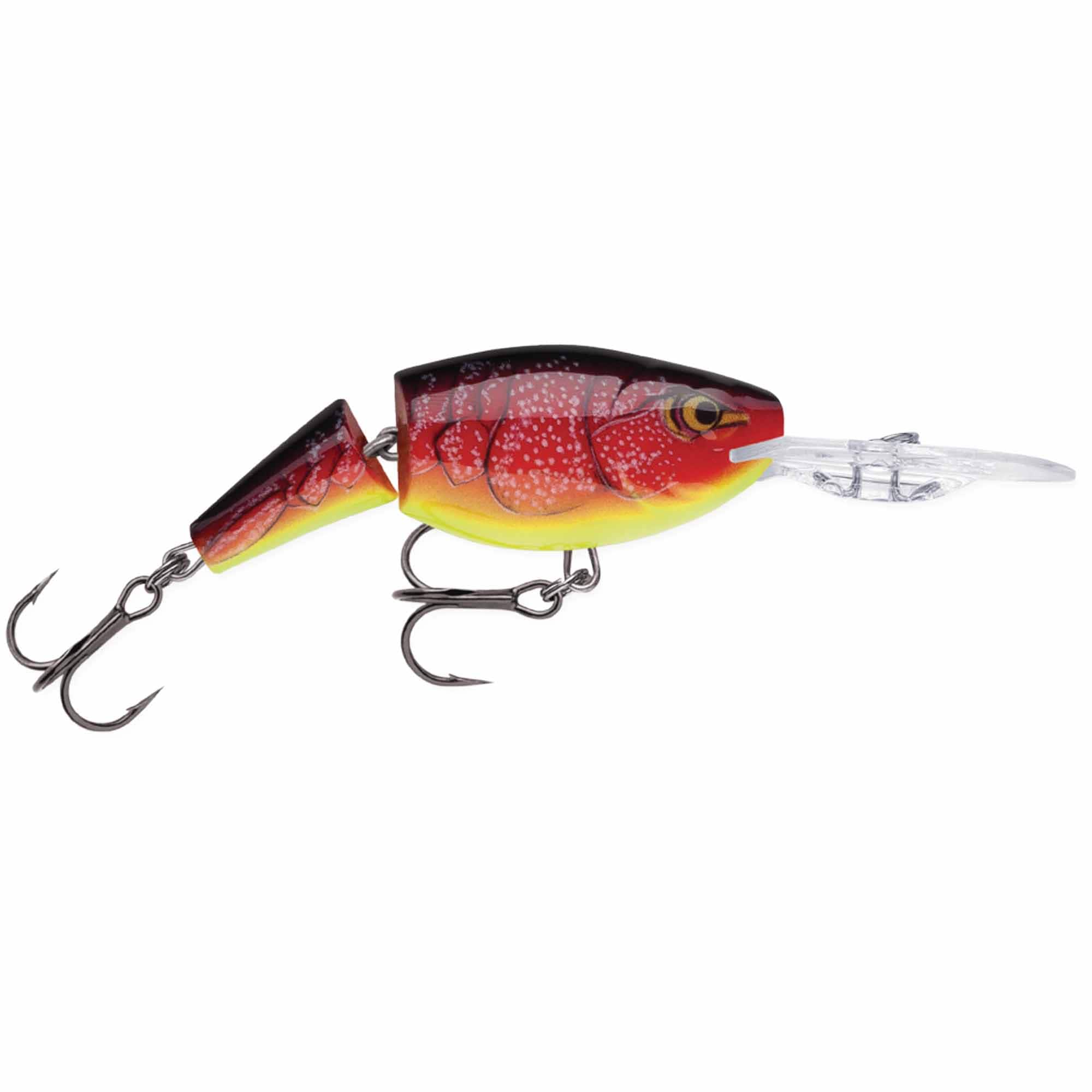 Rapala - Jointed Shad Rap 05, Fishing Lure - Redfire Crawdad