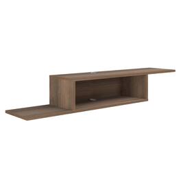 Atelier Mobili - Floating TV Stand for Up to 65 Inch TVs – Wall Mounted Floating Shelf - Black