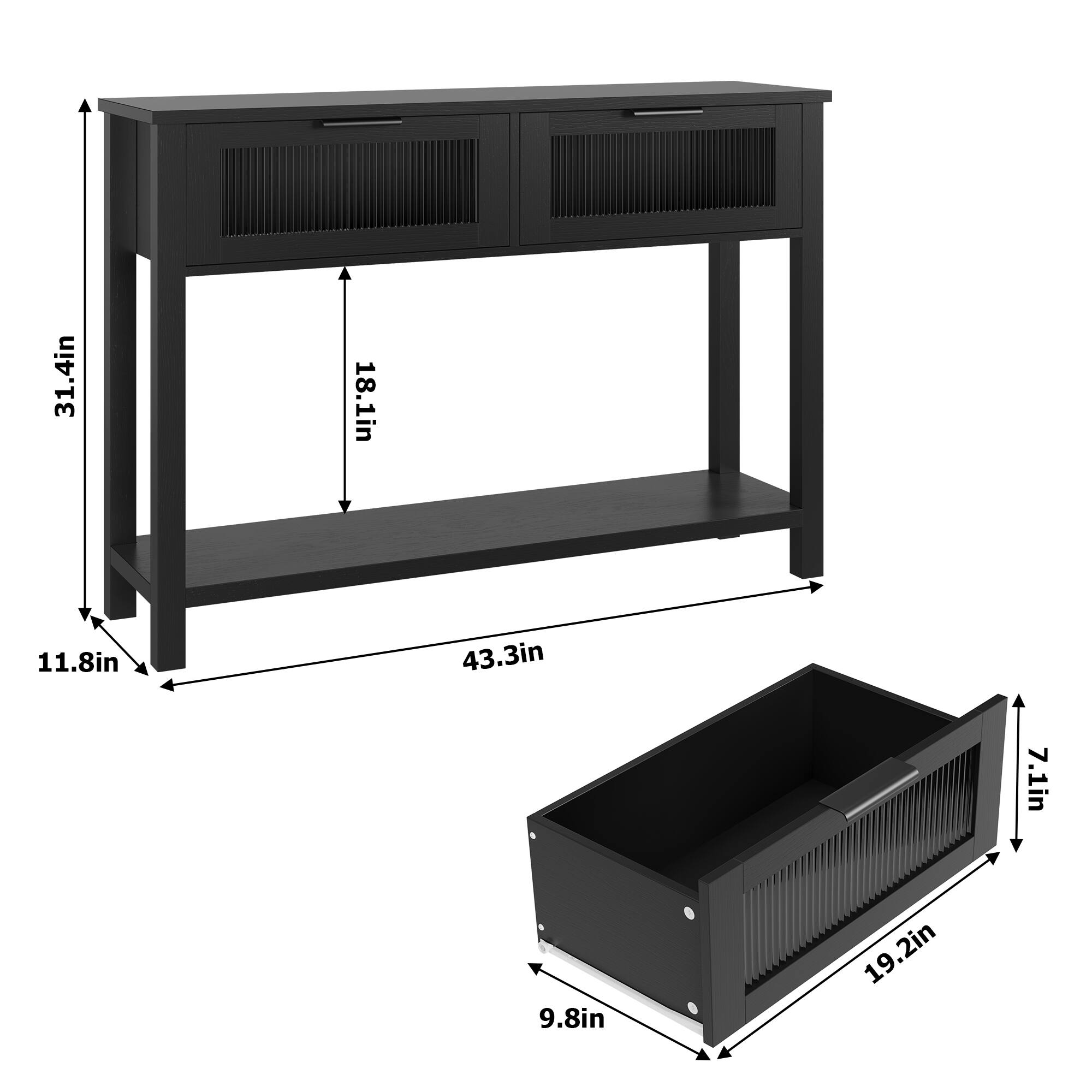 31.4in  
18.1in  
11.8in  
43.3in  
7.1in  
9.8in  
19.2in