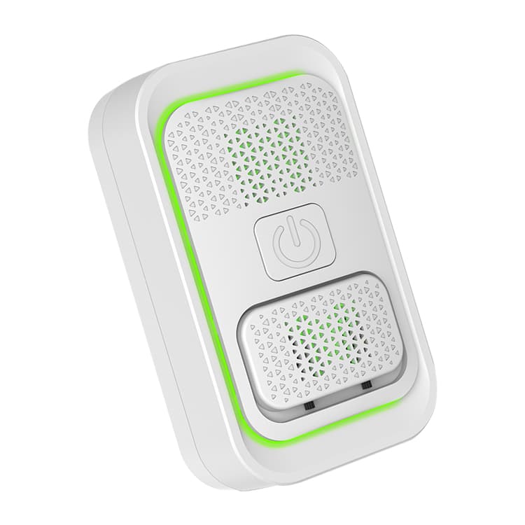 Cluzine - Plug-In Negative Ion Air Purifier, Filter-Free Odor Eliminator, Ultra-Quiet for Home Bedroom Bathroom