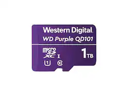 Western Digital - WD Purple WDD100T1P0C 1 TB Class 10/UHS-I U1 microSDXC