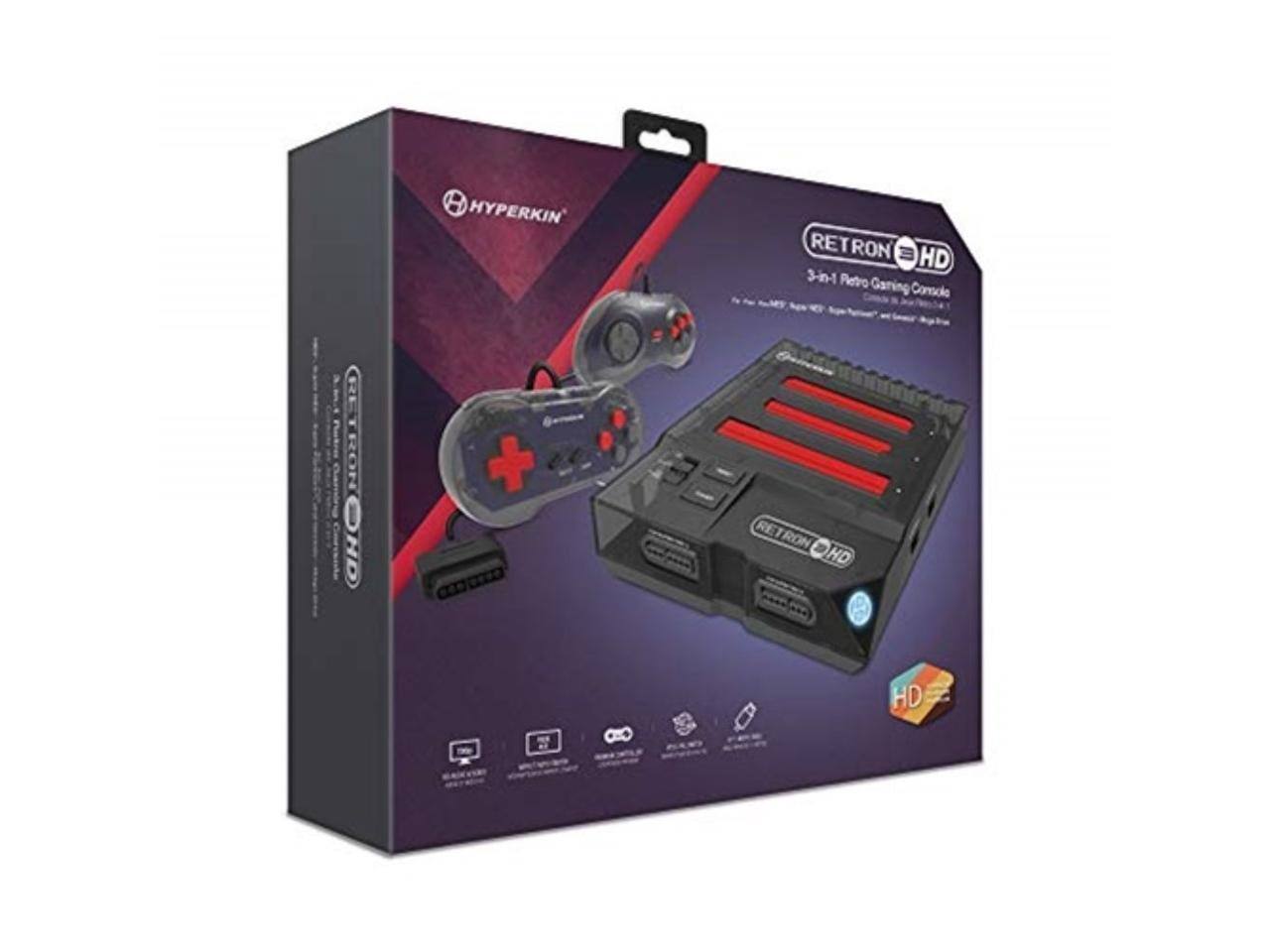 8 HYPERKIN RETRON 3 HD 3-in-1 Retro Gaming Console RETRON HD