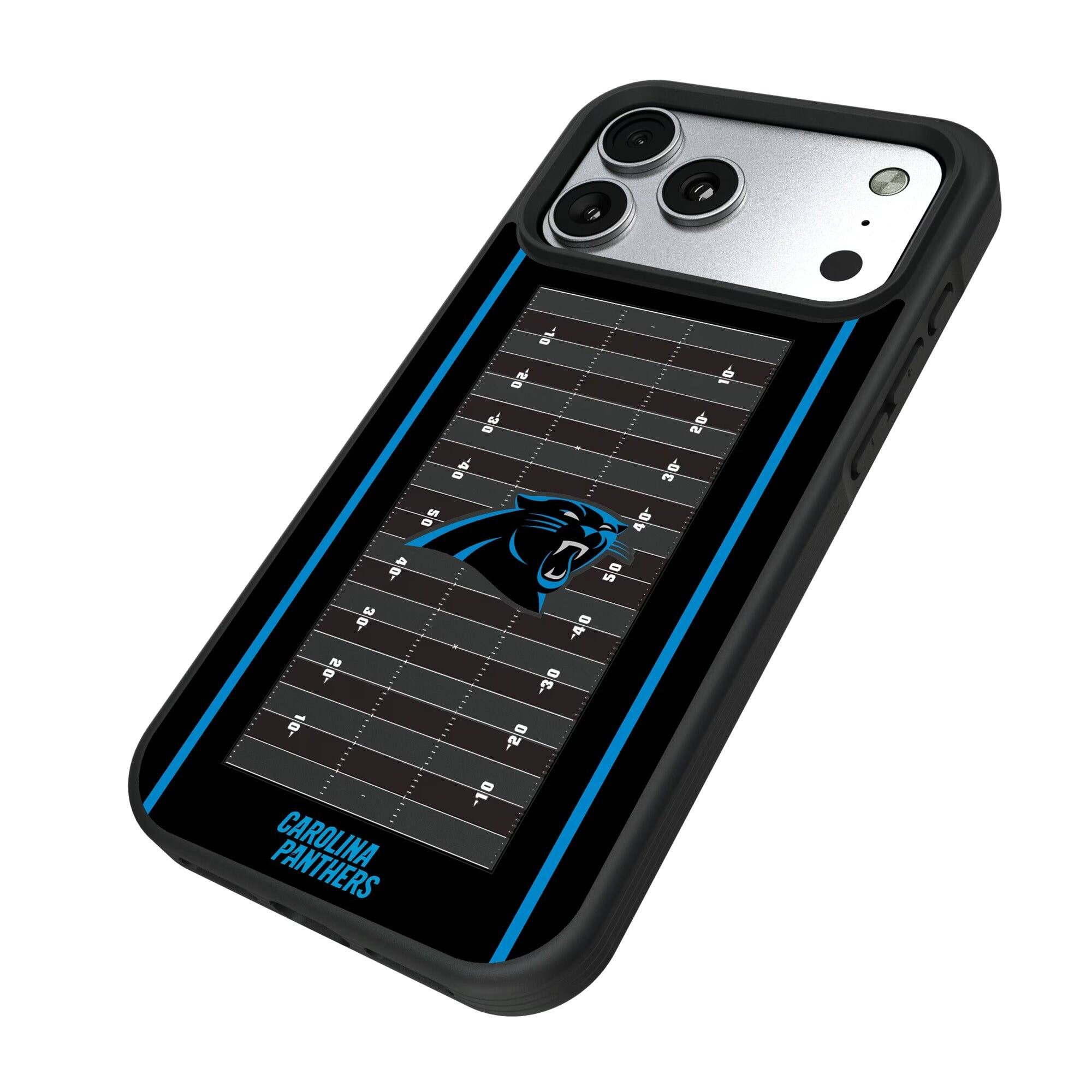 Carolina Panthers Football Field Bump Case iPhone 15 Pro Max