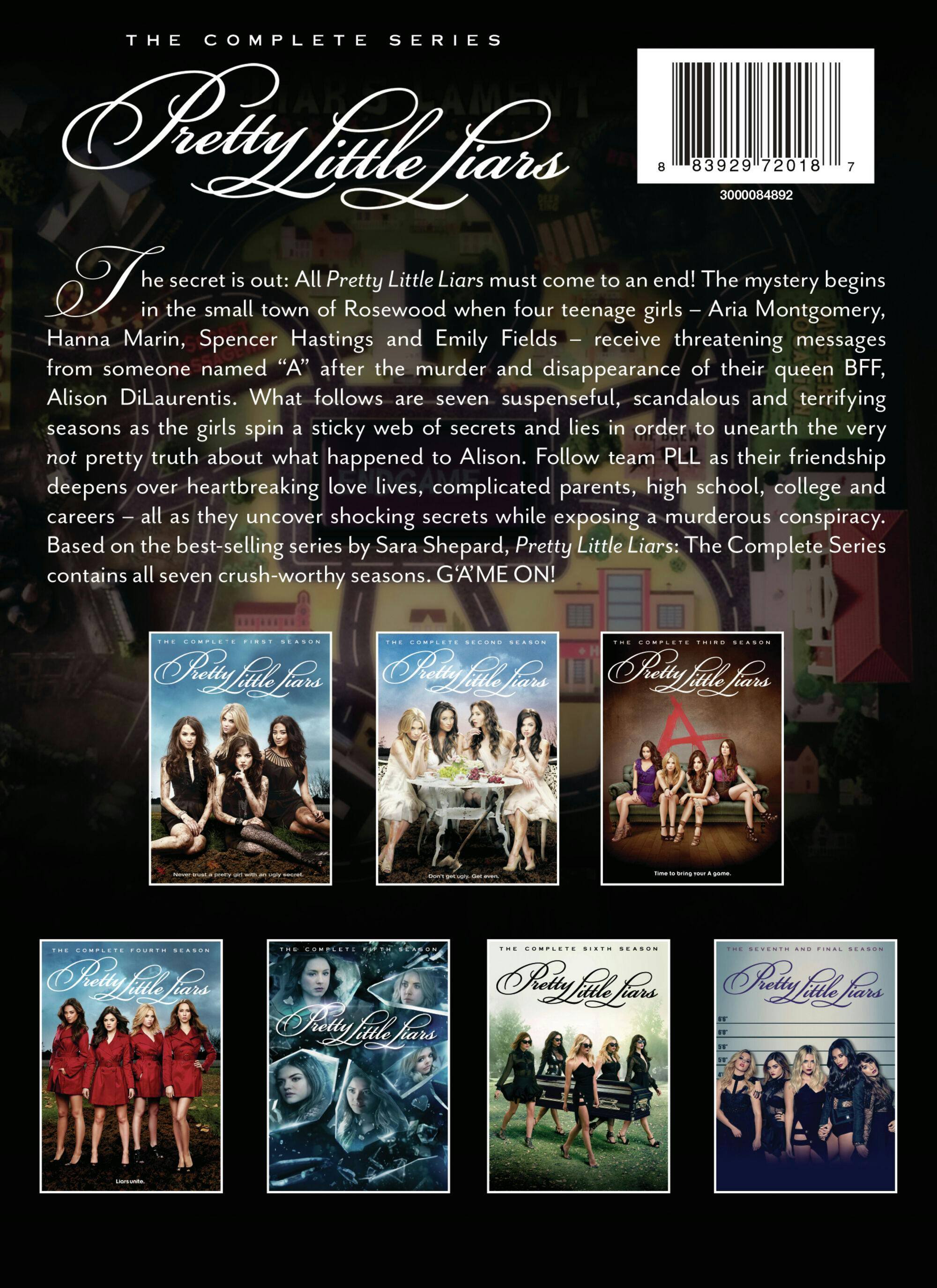 Angle. Pretty Little Liars: The Complete Series (Box Set) [DVD].