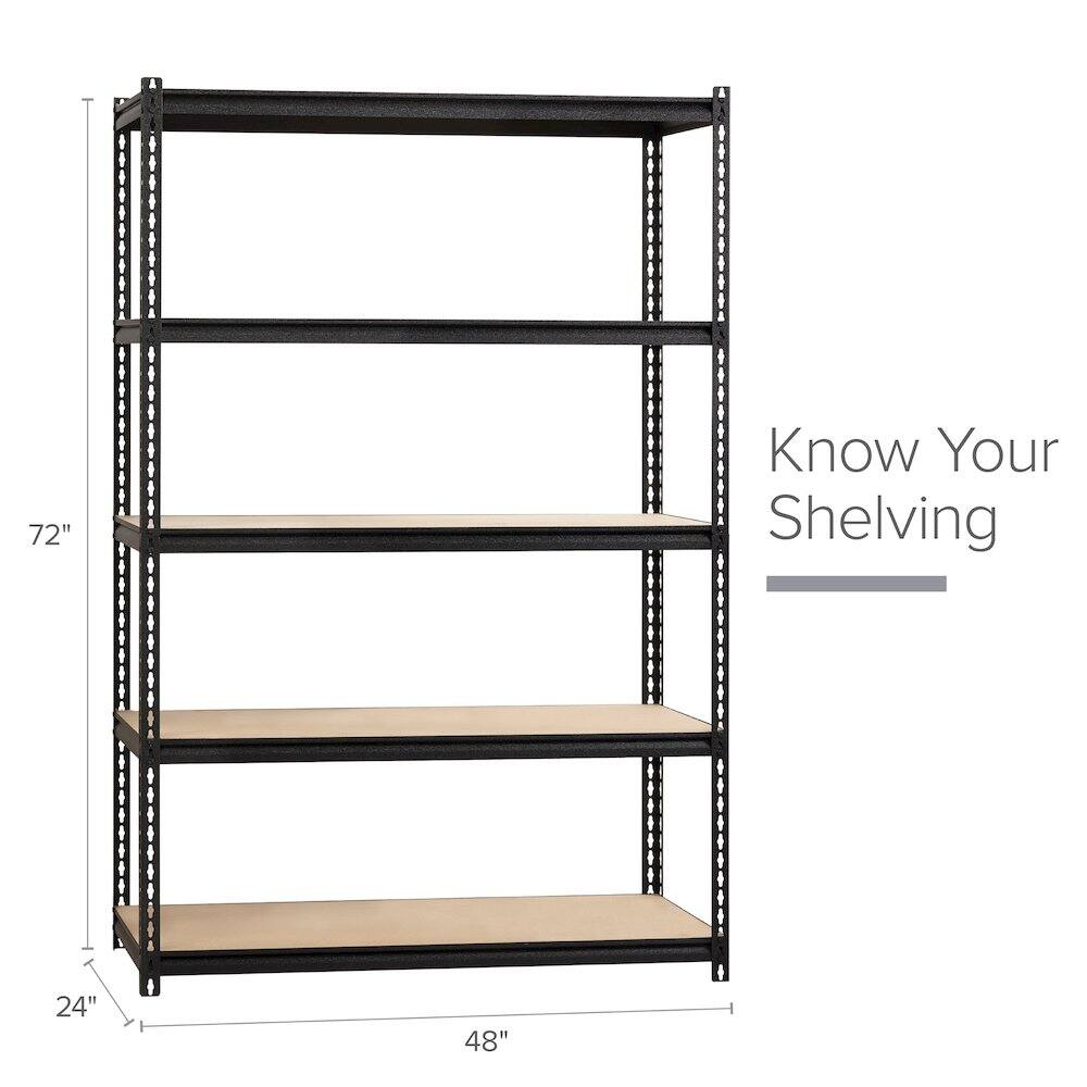 72" x 24" x 48" Know Your Shelving