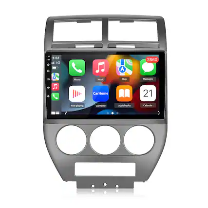 - 1:55 - 4G
- A 2860
- A Phone Music Map Massages + C CarHome 21
- Now playing CarHome Audiobooks Calendar