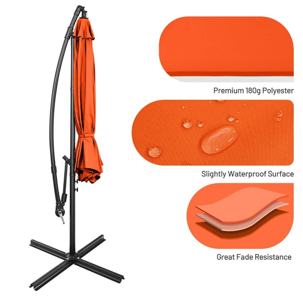 Premium 180g Polyester  
Slightly Waterproof Surface  
Great Fade Resistance