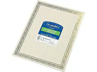 Geographics
12 Certificates
Certificats