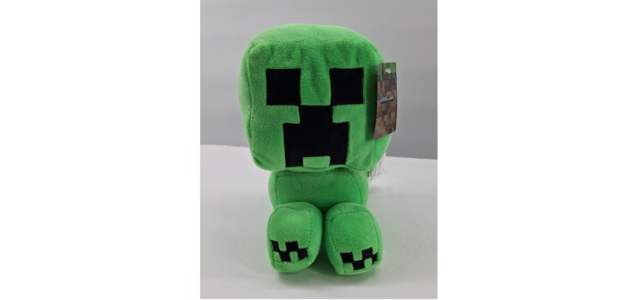 Front. Minecraft - Minecraft Creeper Plush Coin Bank..