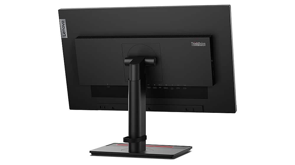 Alt View 1. Lenovo - ThinkVision 23.8" IPS LED FHD 60hz Monitor (USB, HDMI) - Raven Black.