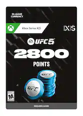 Front. Electronic Arts - UFC 5 POINTS 2800 - Multi.