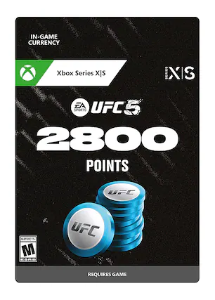 Front. Electronic Arts - UFC 5 POINTS 2800 - Multi.