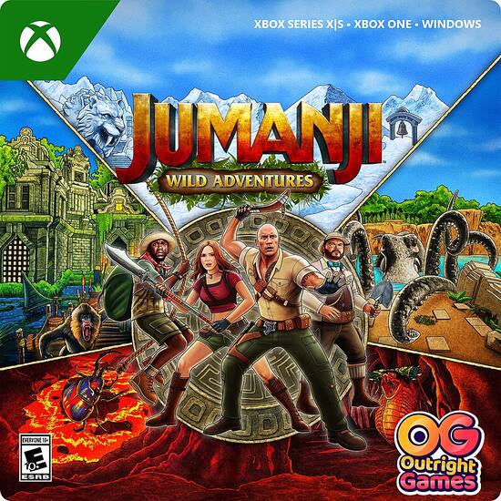 Jumanji Wild Adventures Xbox Series X Xbox Series S Windows Digital G3Q 01336 Best Buy