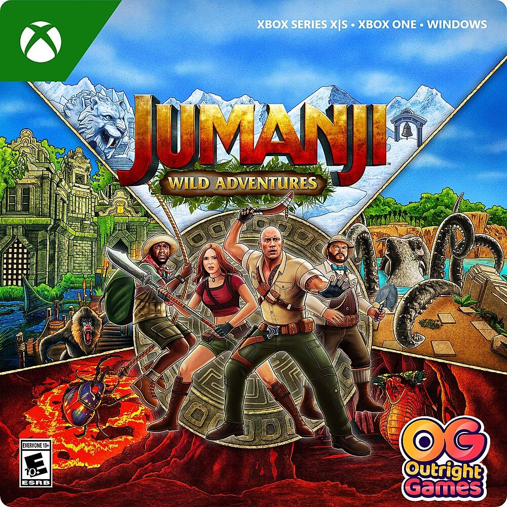 Front. Outright Games - Jumanji: Wild Adventures.