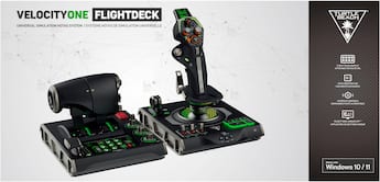 Turtle Beach VelocityOne Flightdeck Universal HOTAS Simulation Turtle Beach VelocityOne Flightdeck Universal HOTAS Simulation