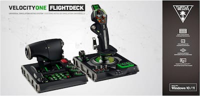 Turtle Beach VelocityOne Flightdeck Universal HOTAS Simulation Turtle Beach VelocityOne Flightdeck Universal HOTAS Simulation