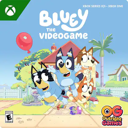 Front. Outright Games - Bluey: The Videogame. - E (Everyone)