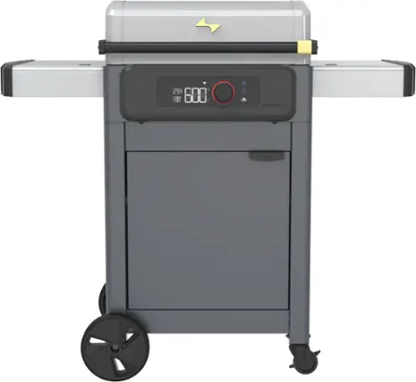 Front. Current - Model G Griddle with Cabinet - Light Grey - Light Grey.