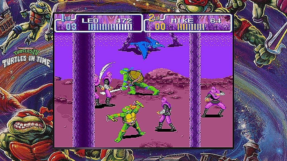 Back. Konami - Teenage Mutant Ninja Turtles: The Cowabunga Collection.