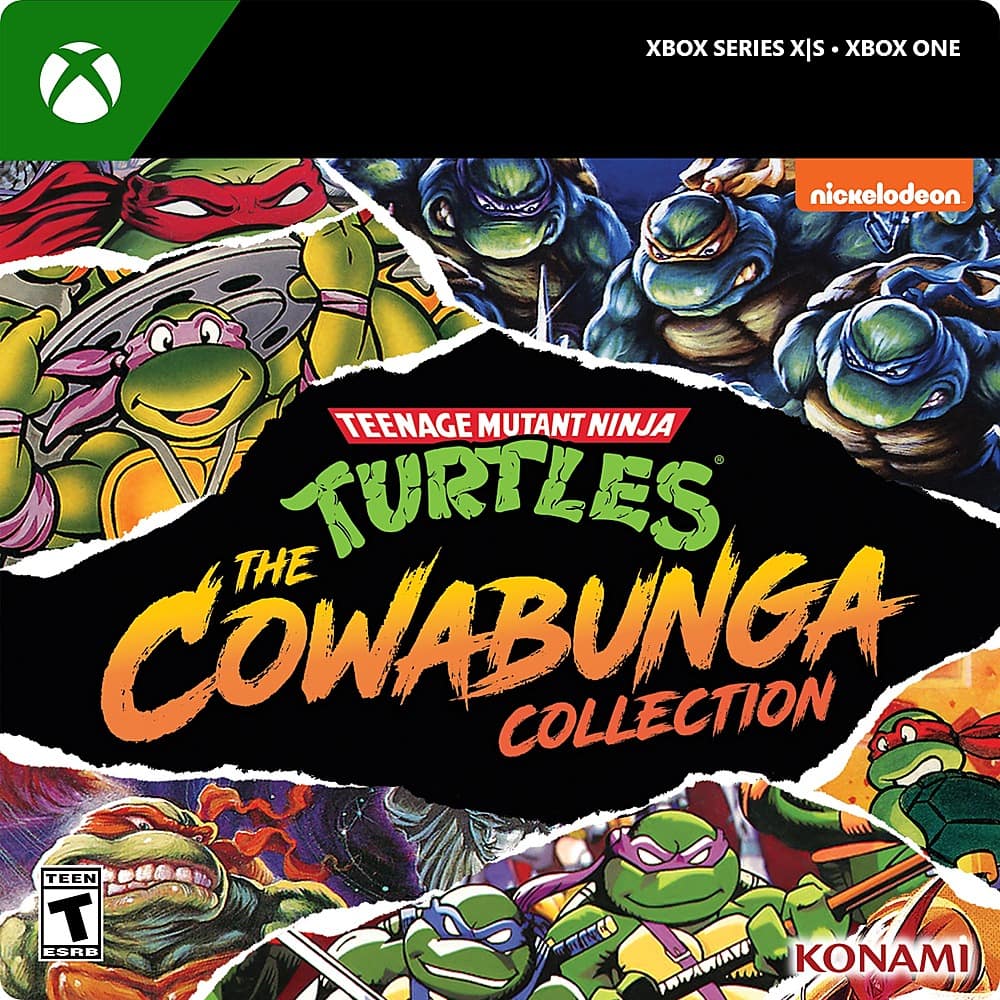 Front. Konami - Teenage Mutant Ninja Turtles: The Cowabunga Collection.