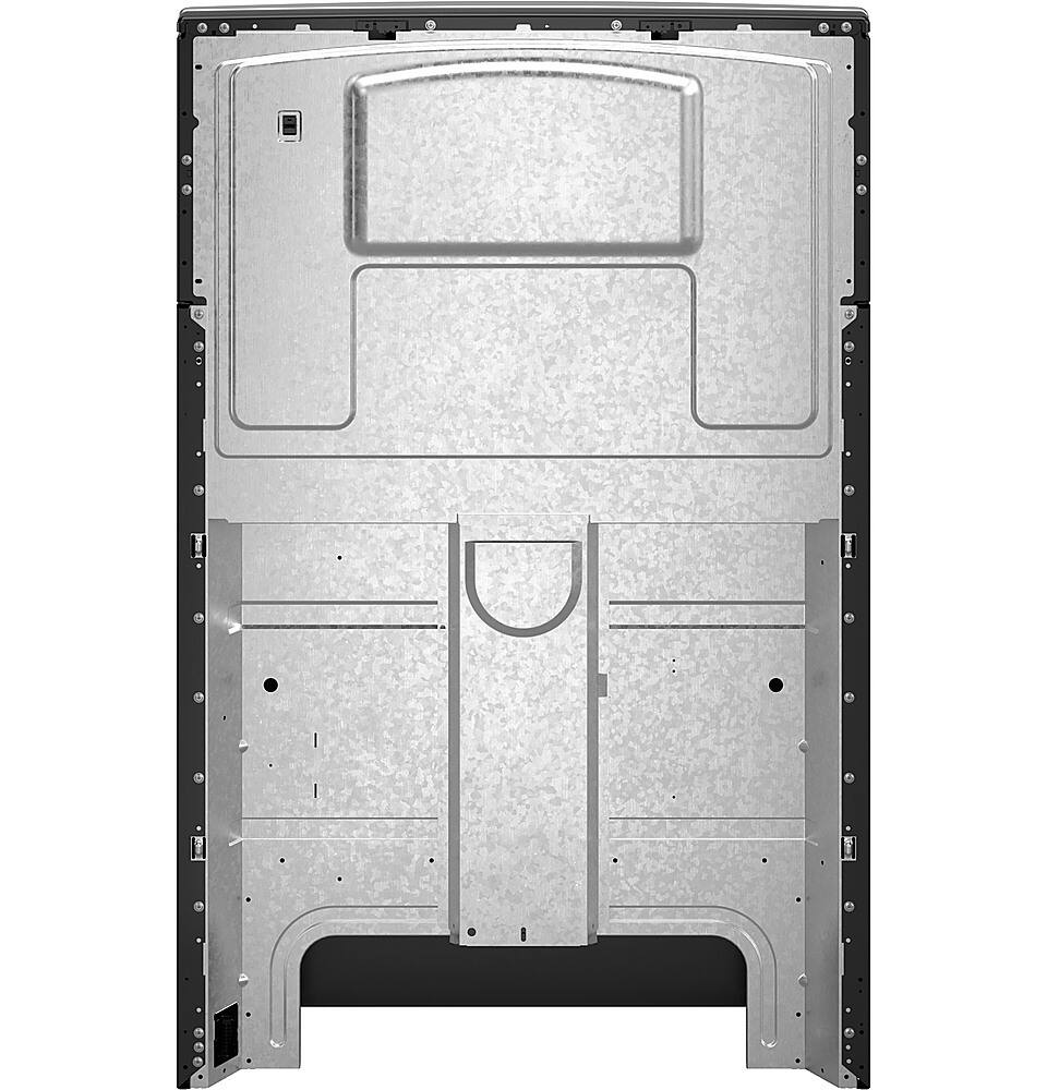 Alt View 13. GE Profile - 30" Smart  Free-Standing Electric Convection Range with Self-Clean and Steam Clean with No Preheat Air Fry - Stainless Steel.