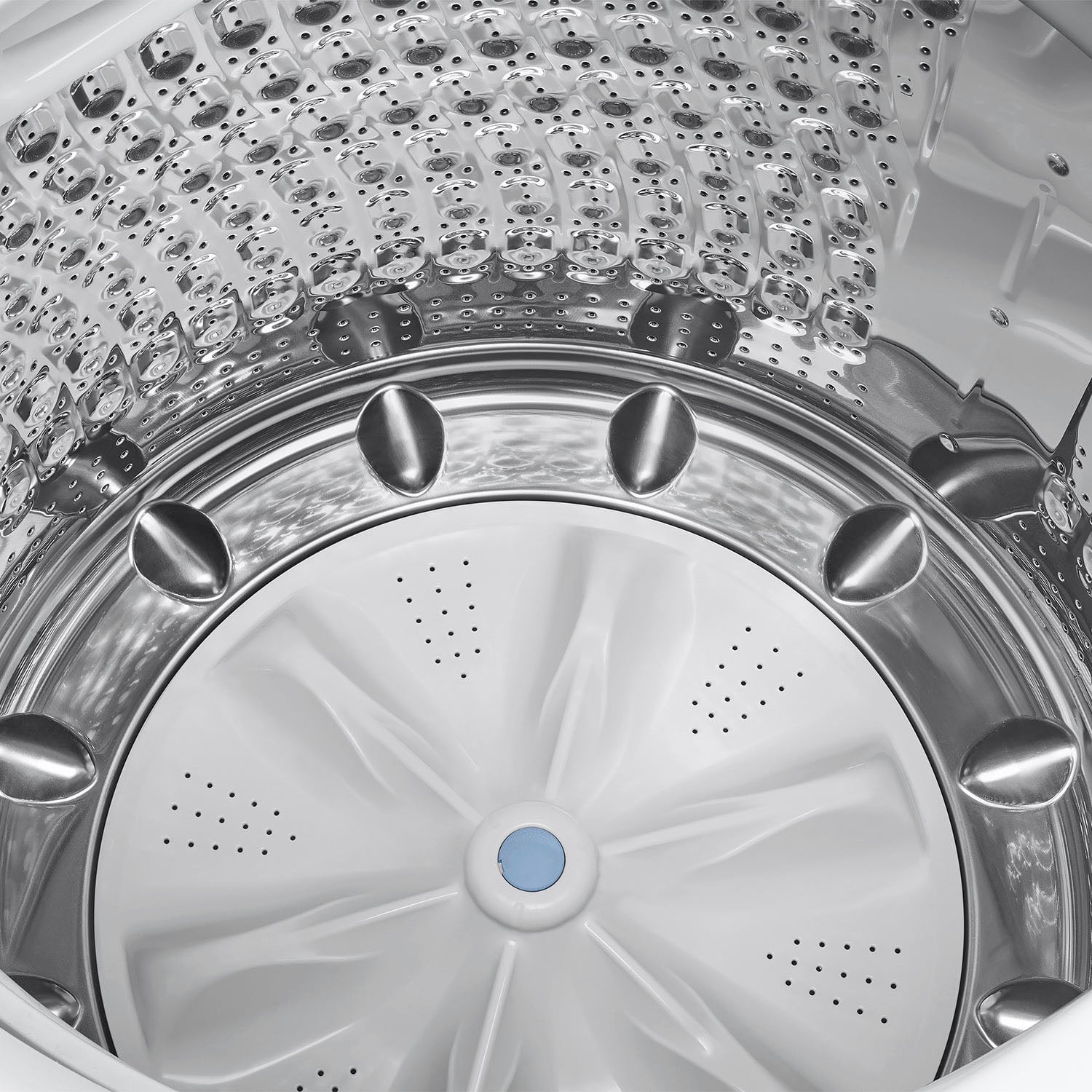 Alt View 21. Samsung - 5.2 Cu. Ft. High-Efficiency Smart Top Load Washer with Super Speed Wash - White.