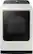 Front. Samsung - 7.4 Cu. Ft. Smart Gas Dryer with Steam and Sensor Dry - Ivory.