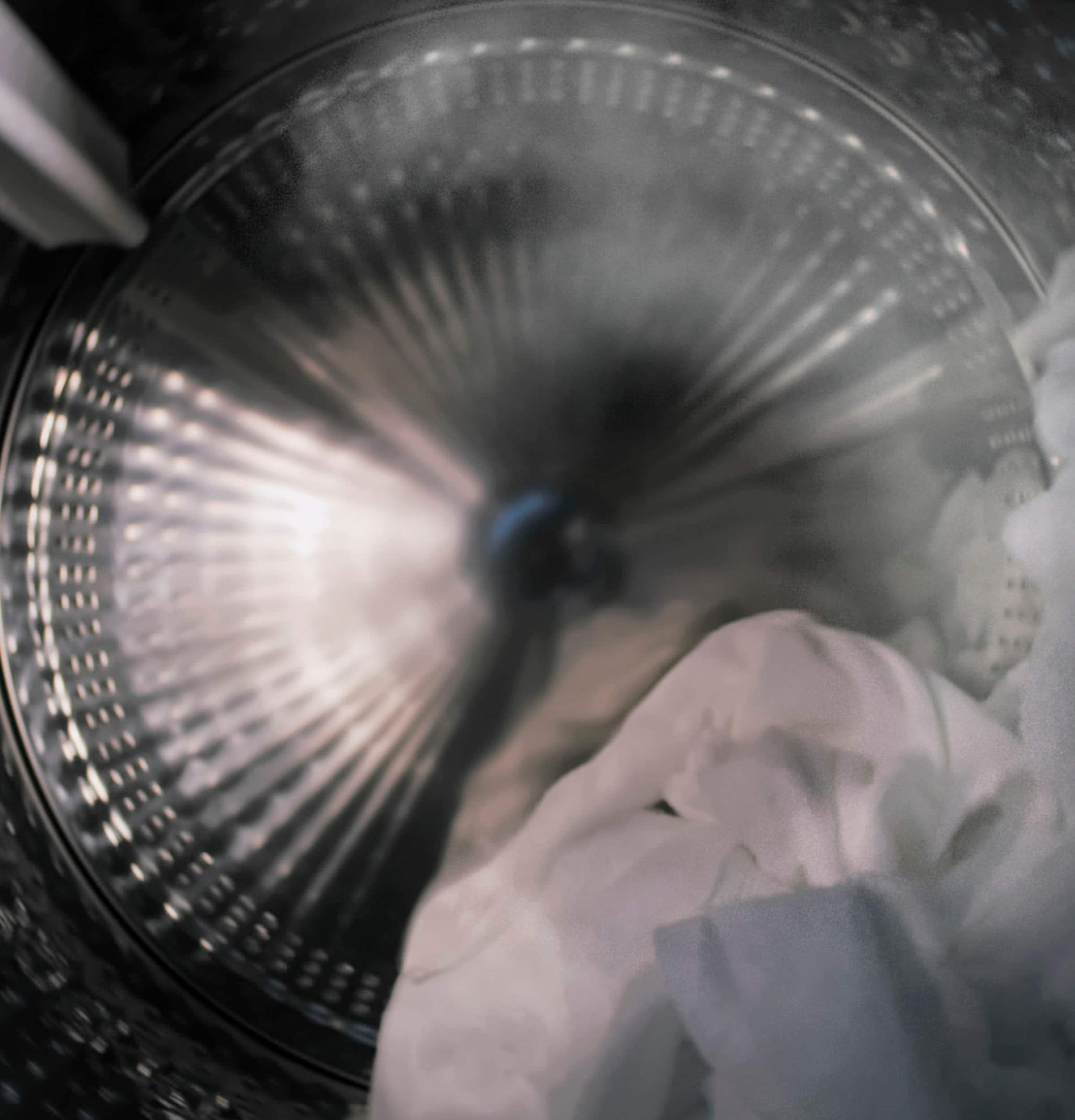 Alt View 15. GE Profile - 5.3 Cu. Ft. Stackable Smart Front Load Washer with Steam and UltraFresh Vent System+ With OdorBlock - Sapphire Blue.