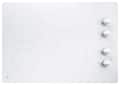 GE - 30 in. Wide 4 Element Built-In Electric Cooktop with Power Boil - White