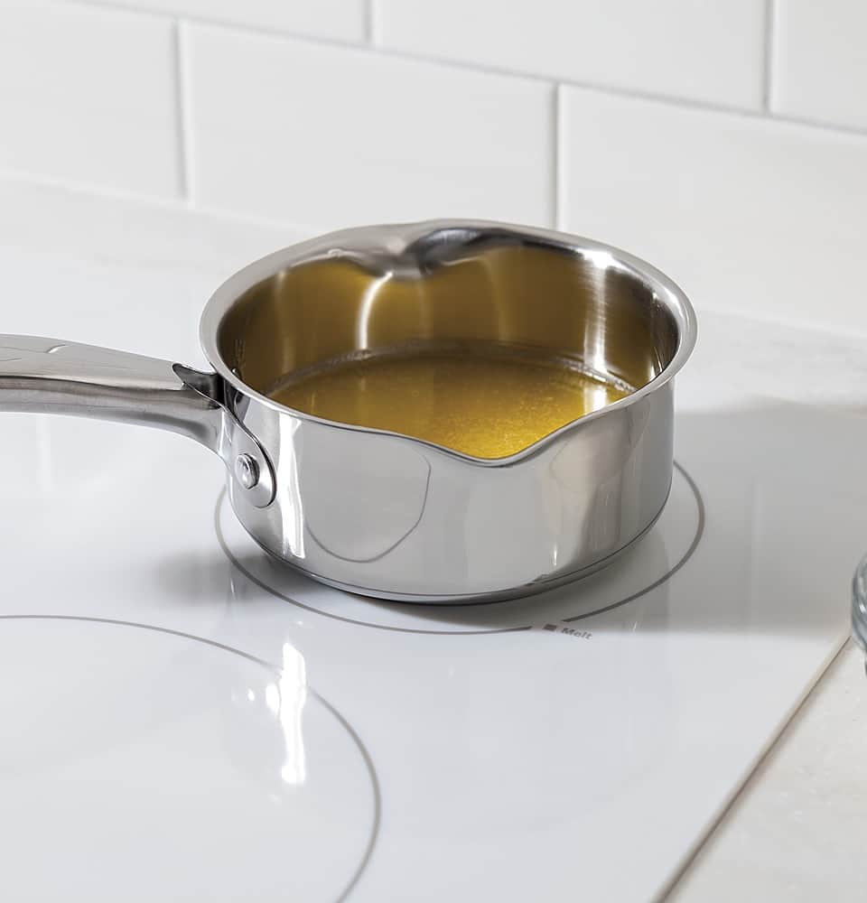 Alt View 17. GE - 30" Built-In Electric Cooktop - White.