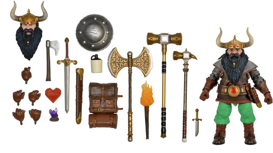 NECA Dungeons & Dragons 7” Scale Action Figure Ultimate Elkhorn NECA Dungeons & Dragons 7” Scale Action Figure Ultimate Elkhorn
