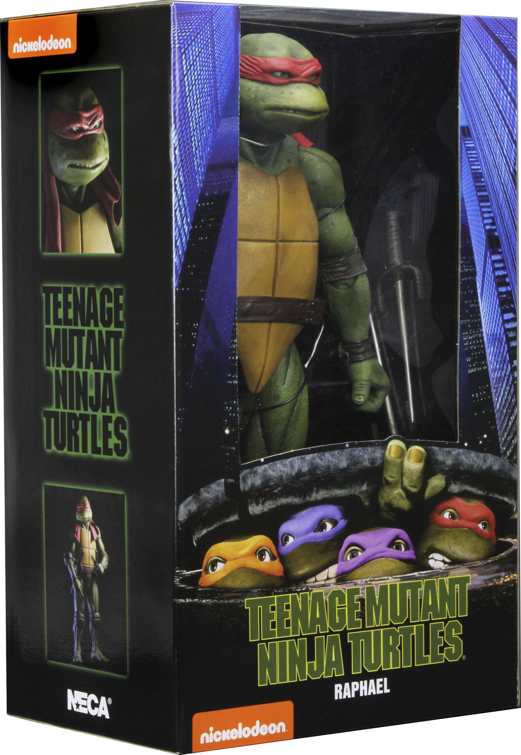 Alt View 11. NECA - Teenage Mutant Ninja Turtles 1/4 Scale Action Figure - Raphael (1990 Movie).