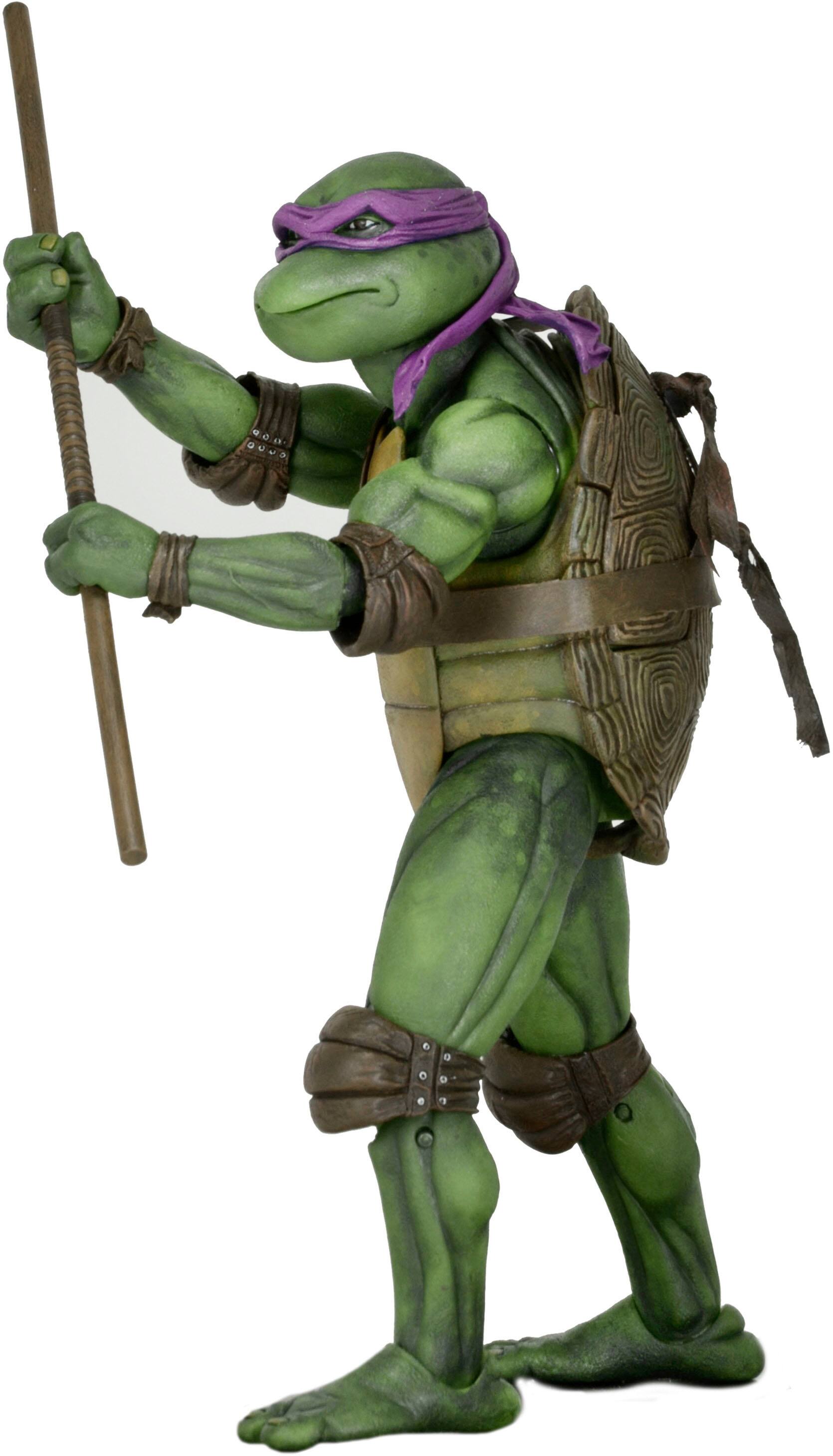 Angle. NECA - Teenage Mutant Ninja Turtles  1/4 Scale Action Figure - Donatello (1990 Movie).