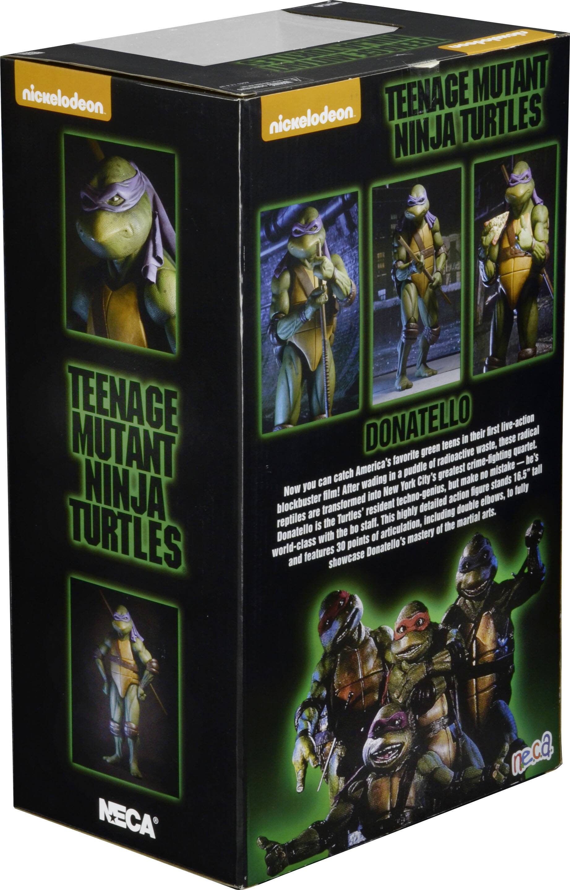 Alt View 11. NECA - Teenage Mutant Ninja Turtles  1/4 Scale Action Figure - Donatello (1990 Movie).